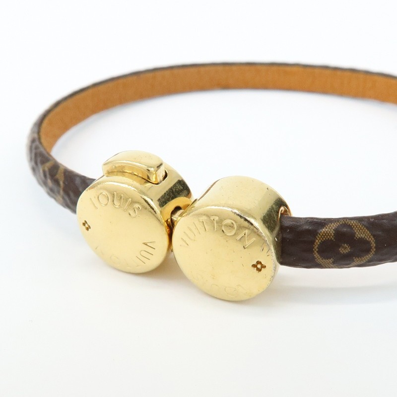 Louis Vuitton Monogram Historic Mini Bracelet Size 17 M6407F Authentic Used F/S gallery