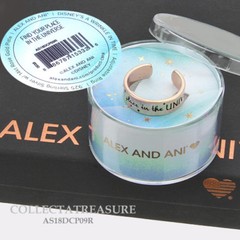 Authentic Alex and Ani Find Your Place In The Universe 14kt Rose GP Wrap Ring