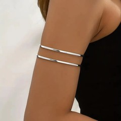 Minimalist Upper Opening Arm Bracelet for Women Fashion Geometric