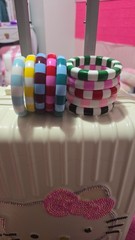 Bracelet Set of 10 PCS Unisex Multi Color Resin Bracelet Cool Fashion Jewelry