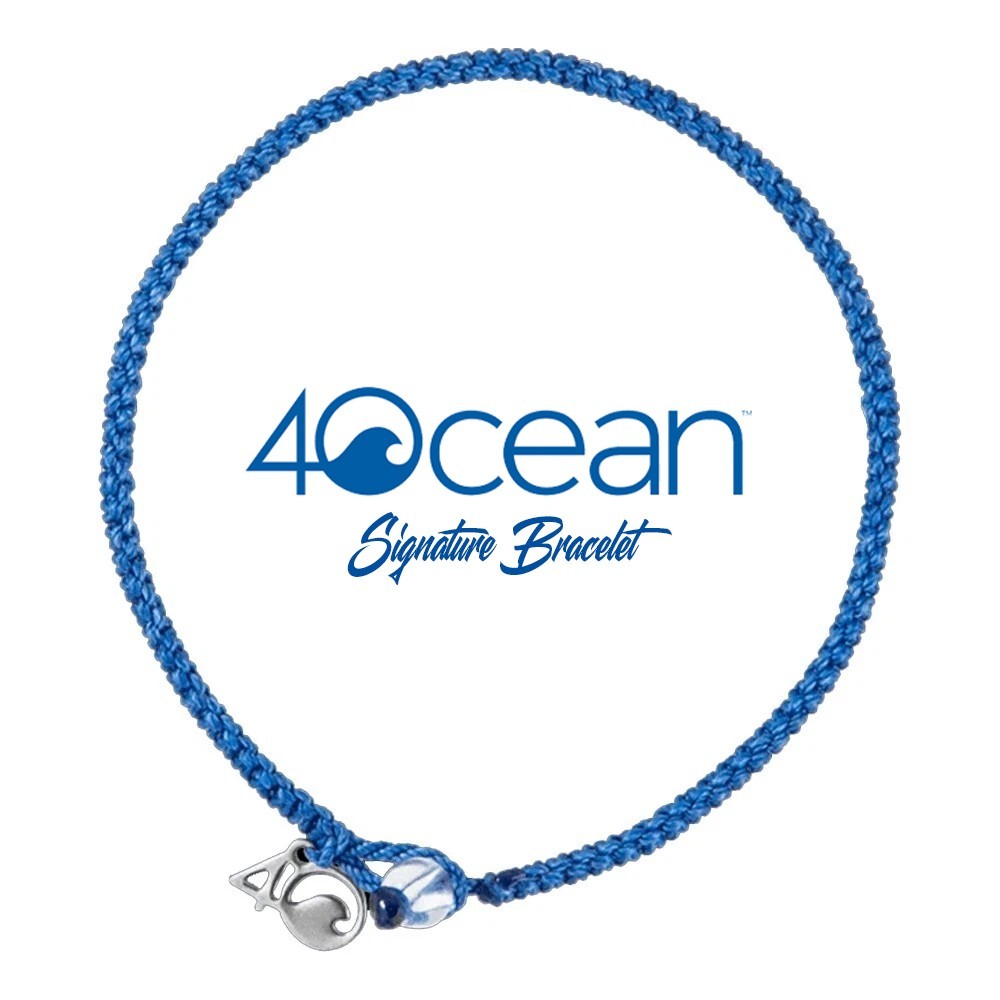 4Ocean braided bracelet Signature Edition - Blue 4 Oceans S, M, L gallery
