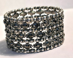 chicos silver tone bracelet