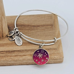 Alex and Ani ULTA Beauty IT Brushes Cosmic Connection Bracelet -Rafaelian Silver