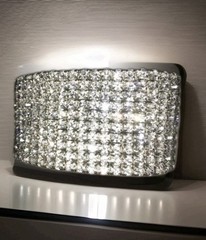 Chainmail Rhinestone Bracelet, Diamond, Wedding, Pageant, OS, 2 Avail