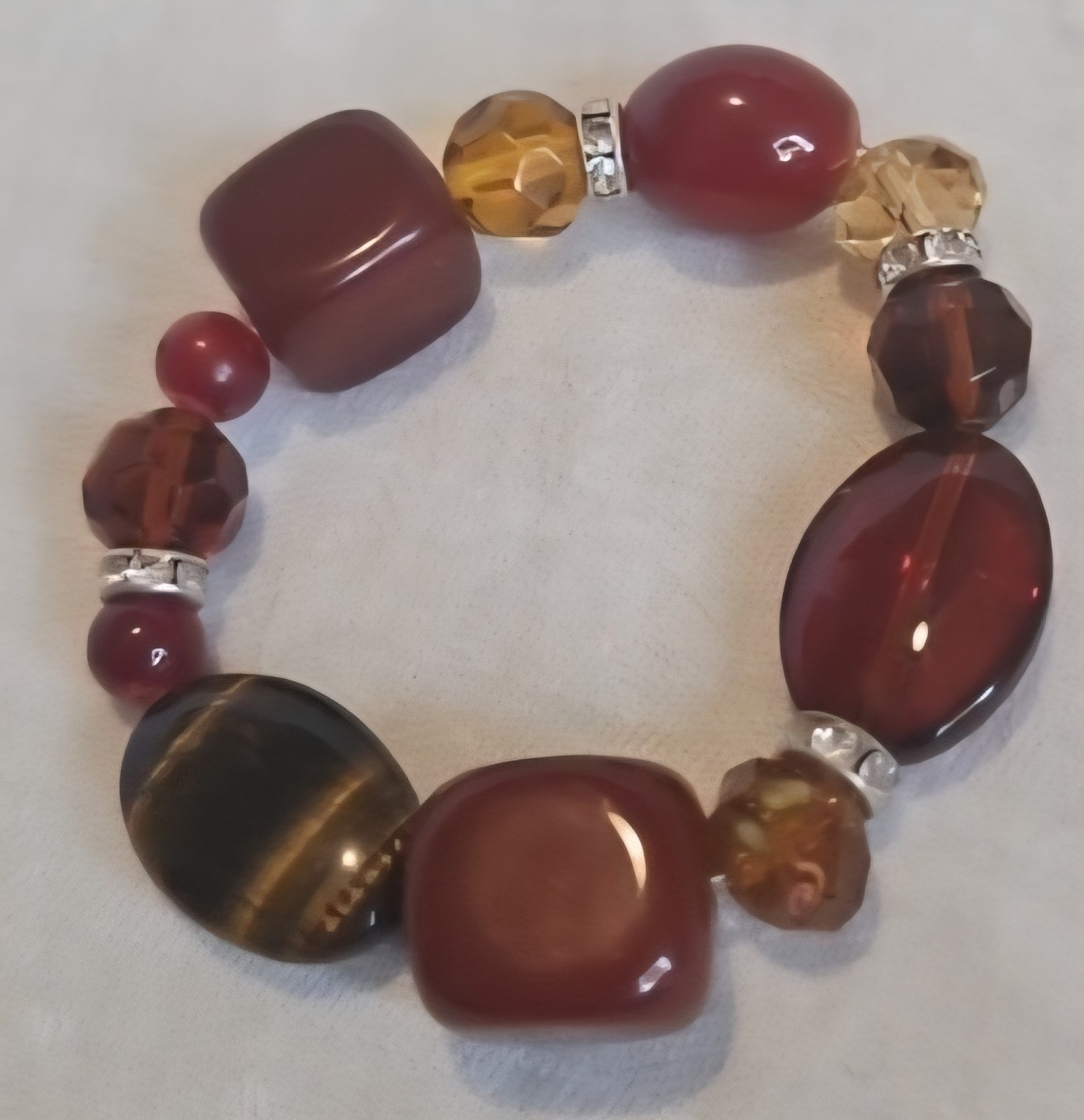 Stretch Non-branded Fall Color Bracelet. 40 Grams gallery