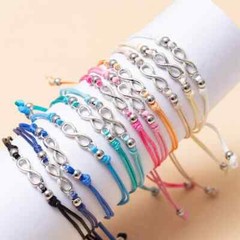 Adjustable Infinity Bracelet, Friendship Bracelet