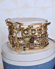 Bomb Party 2026 Spring Stacks *RARE UNICORN* “Roll The Dice” ST62464 Yellow Gold