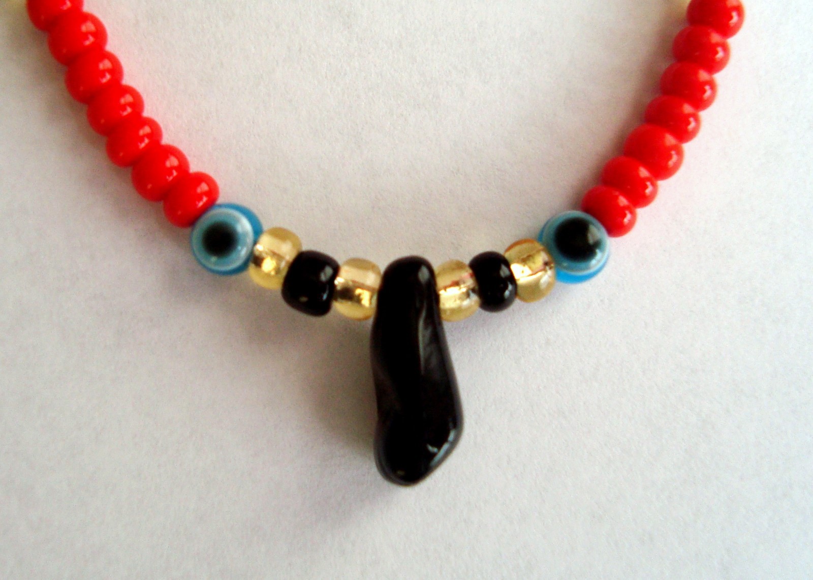 PULSERA DE AZABACHE OJO PARA ADULTO/ AZABACHE BLUE EVIL EYE BRACELET ADULT-B84 gallery