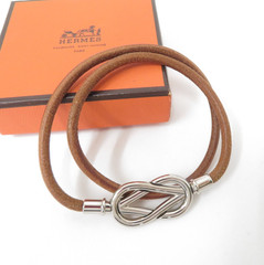 Authentic Hermes Atame Choker Bracelet Accessory #53521