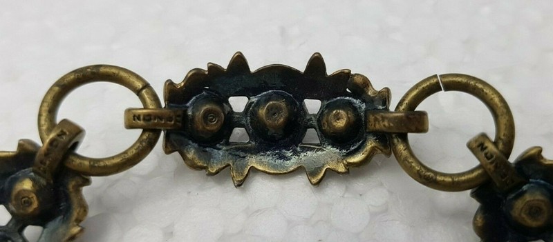 Lovely Danon burgundy Dark red Crystal bracelet UNIQUUE gallery