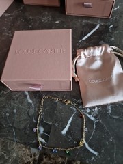 Louise Carter PVD Gold New Ocean Aura Charm Bracelet *NEW Boxed Rrp 31£