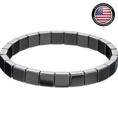 Hematite Bracelet Men – Reignites Masculine Energy, Natural Hematite Stone Be…