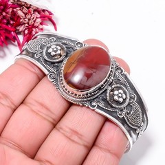 Noreena Jasper – Australia 925 Sterling Silver Bali Cuff|C96845842
