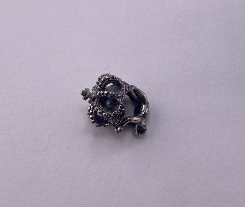 Elfbeads Frog Prince 925 Silver Bead New gallery