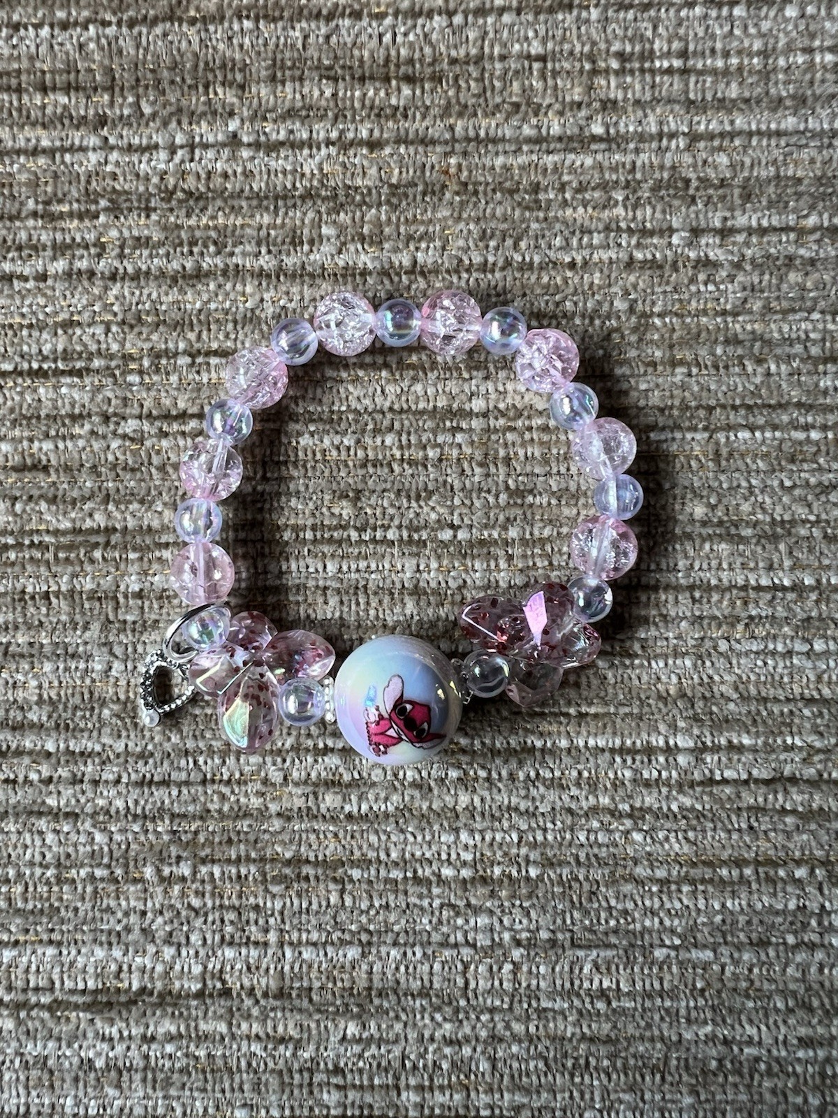 Handmade Angel Stitch Beaded Bracelet gallery