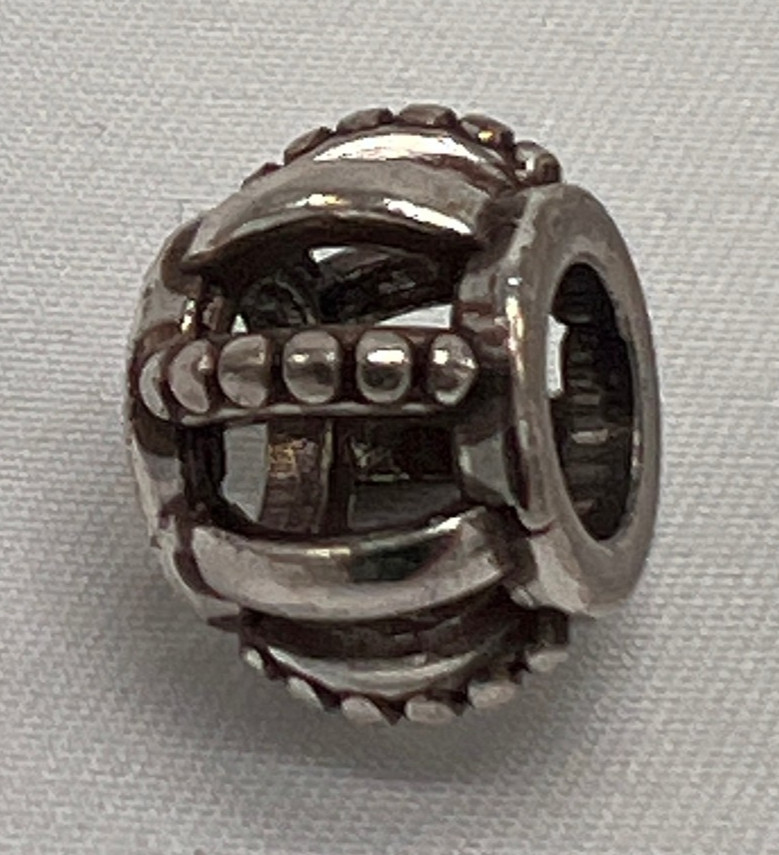 Brighton Cage Bead, Silver Finish gallery