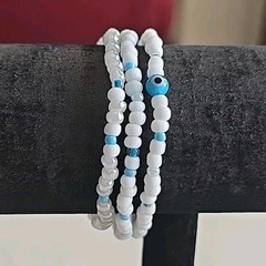 Michele’s Attic Boutique Seed Bead & Charm Bracelets (3PCS) Keep One Eye Open 22