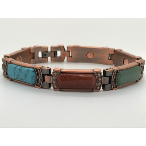 Magnetic Bracelet Precious Stones Heavy Bracelet Men Or Women Arthritis Therapy gallery