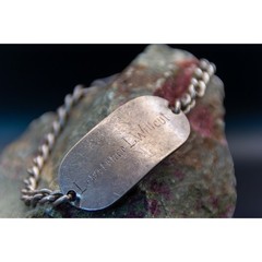 Vintage 1940s ID Bracelet in Sterling Silver – Size 6.75 Double Hook Clasp 20.3g