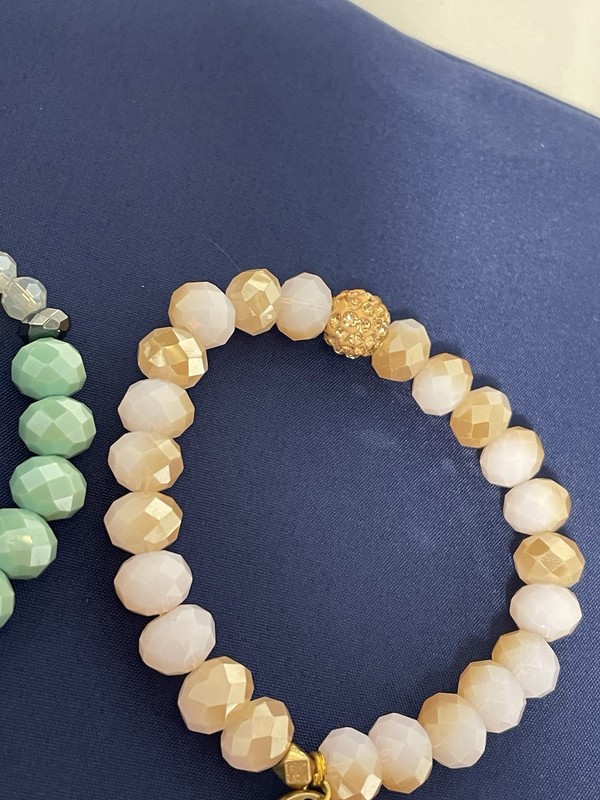 Erimish Stackable Semi-precious Stone Beaded Stretch Bracelets gallery