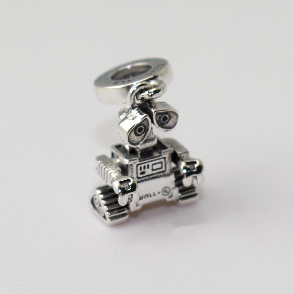 Pandora Disney Pixar Silver Wall-E Robot Dangle Charm S925 ALE