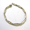 Crystal Link Bracelet Silver Tone 5 mm 8 in gallery