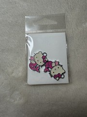 Hello Kitty Mermaid Bracelet Charms – Silver Tone – No Brand