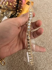 Parklane Transparent White Tennis Bracelet