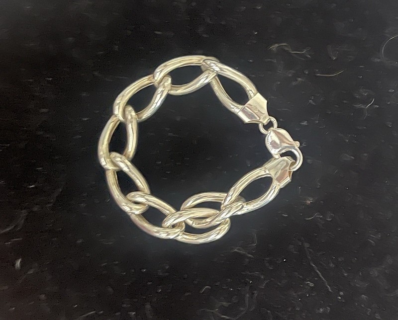 Fun & Pretty Artisan Sterling Silver Bracelet gallery