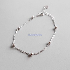 925 Silver Best Fashion Women Beautiful Bracelet Adjustable Chain Jewelry Gift