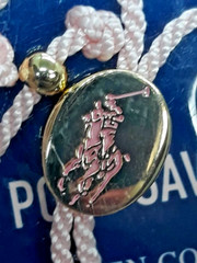 POLO RALPH LAUREN Pink Pony Charm Macy’s Cancer Awareness Foundation Bracelet 