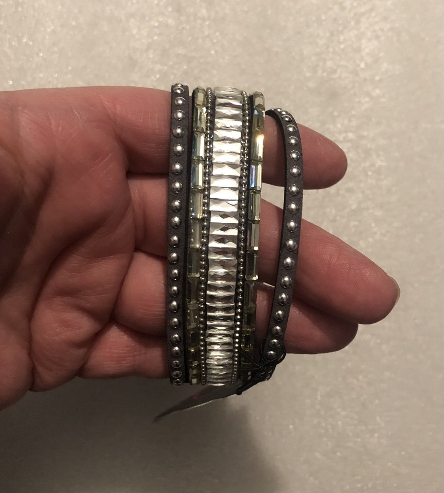 Modern Rocker Snap Bracelet Fashion Costume Jewelry 0C25