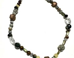 Earth Tones Beaded Bracelet