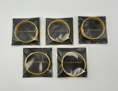 Lot of 5 – Nike Livestrong Authentic Bracelet NEW (Size L/G-XL) 8″/202 mm