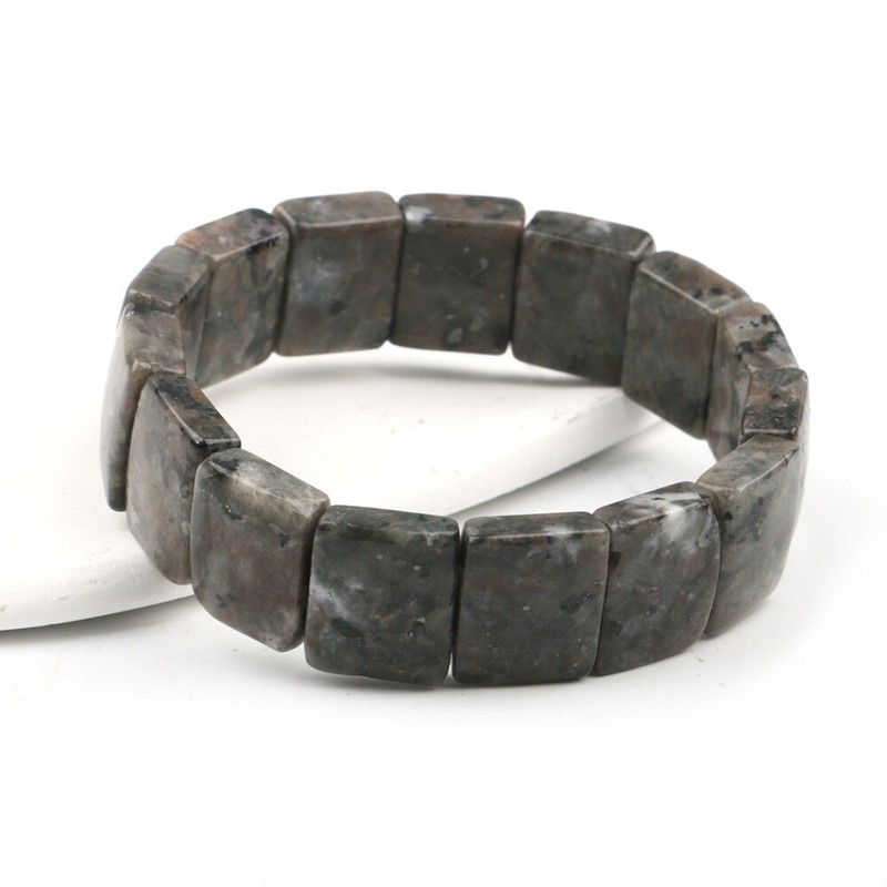 1pc Natural Yooperlite Bracelet Halloween Stone Bracelet UV Reactive Yooperite gallery