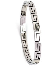 Greek Key Bracelet Ancient Greek Jewelry 18k White Gold Bracelet Made in Greece