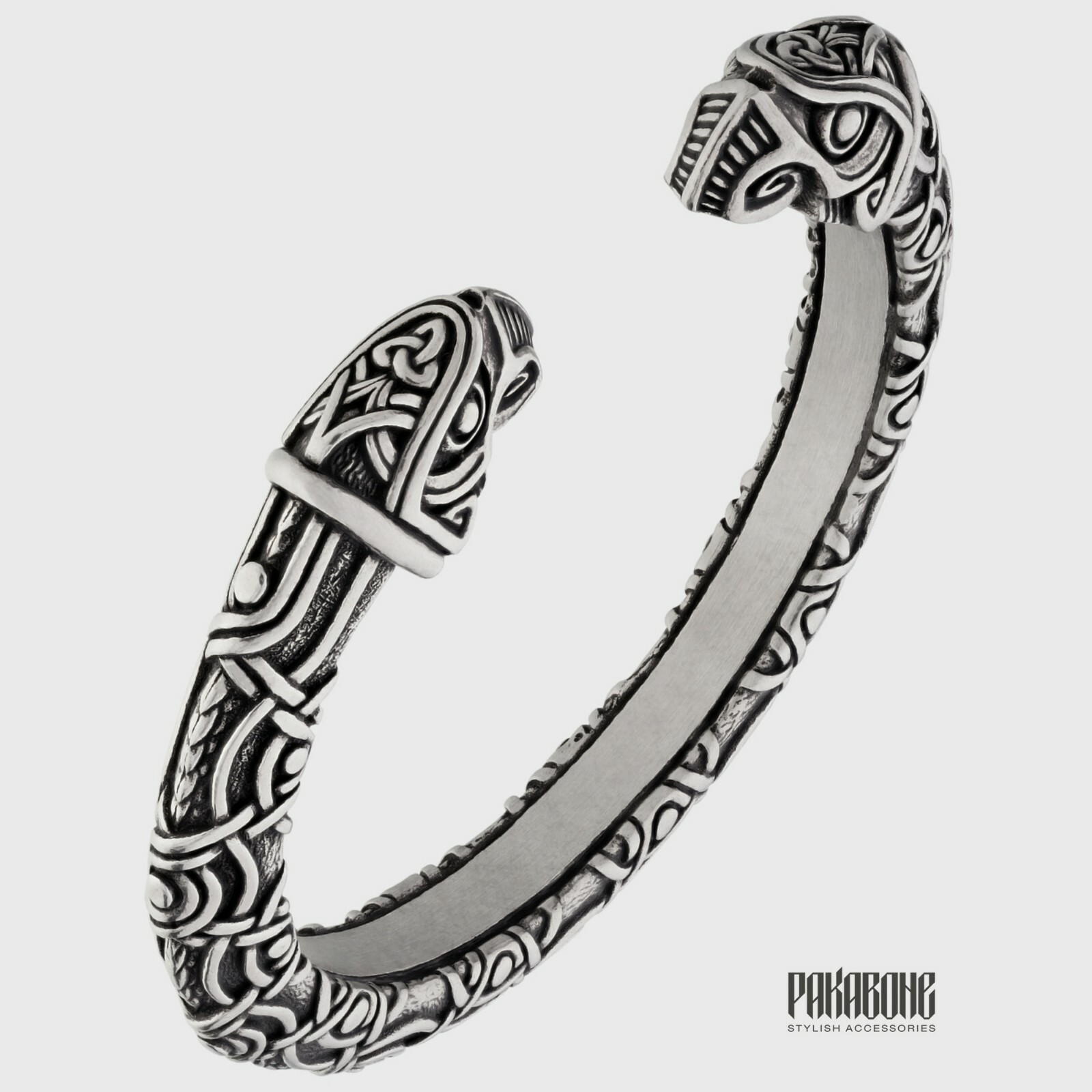 VIKING BRACELET NORSE ARM RING ODIN'S RAVENS NORDIC METAL BAND VIKING JEWELRY gallery