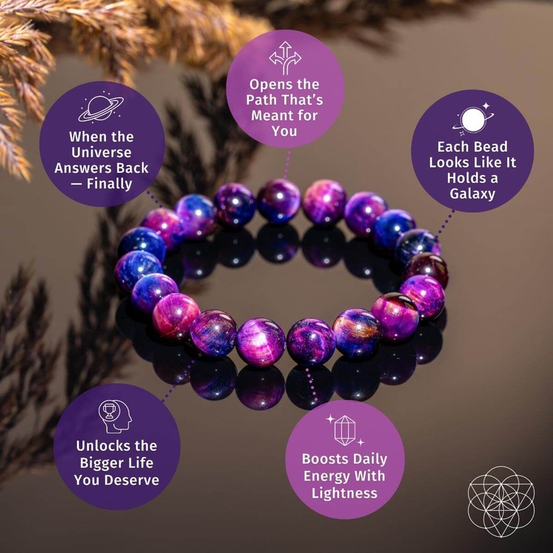 Destiny Activator - All-Galaxy Tiger’s Eye Bracelet gallery