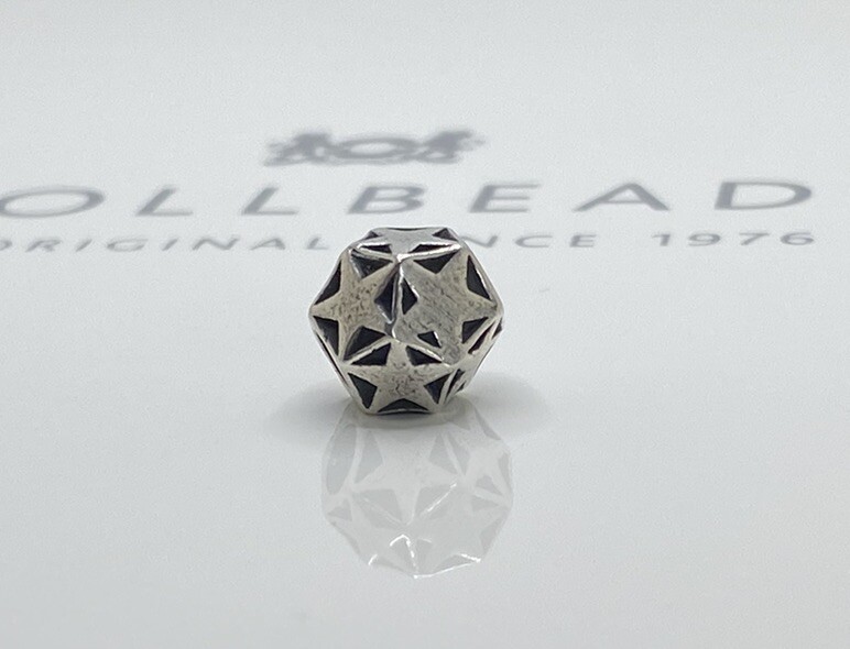 Trollbeads Sparkling Star Bead 925 Silver gallery