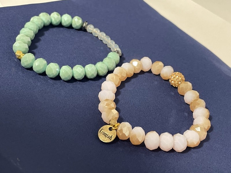 Erimish Stackable Semi-precious Stone Beaded Stretch Bracelets gallery