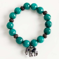 New Chicos Stone Beads Elastic Bracelet Gift Fashion Women Party Holiday Jewelry