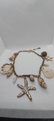Amrita Singh Gold-Tone Rhinestone Nautical Starfish Bracelet