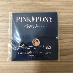 Ralph Lauren 1-1 Pink Ribbon Present Misanga Limited Edition Women High Fashion