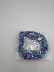 Lizas Nashville 6mm Crystal Bracelet Light Sapphire 500001/30-2021 3 Qty
