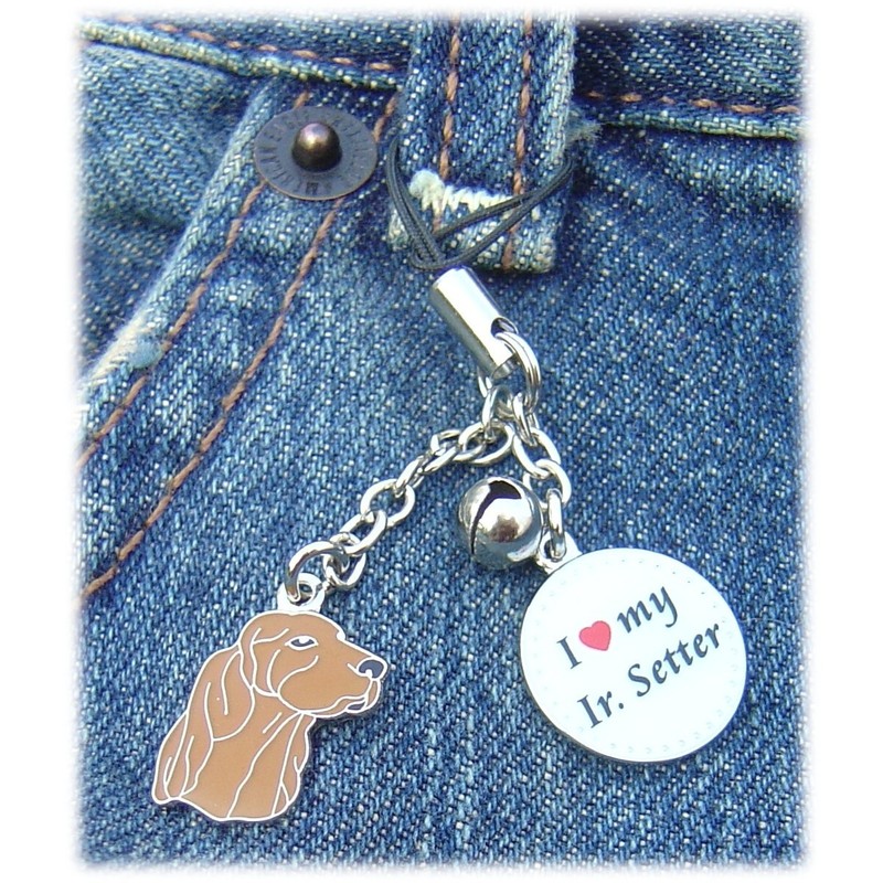 4 Charms Dark Brown LAB - with Loop for Bag, Purse, Keychain - 4of552291 gallery