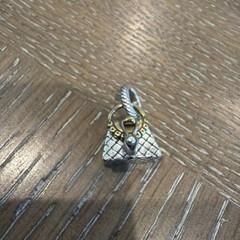 Brighton Handbag Purse Two Tone Charm *RETIRED*