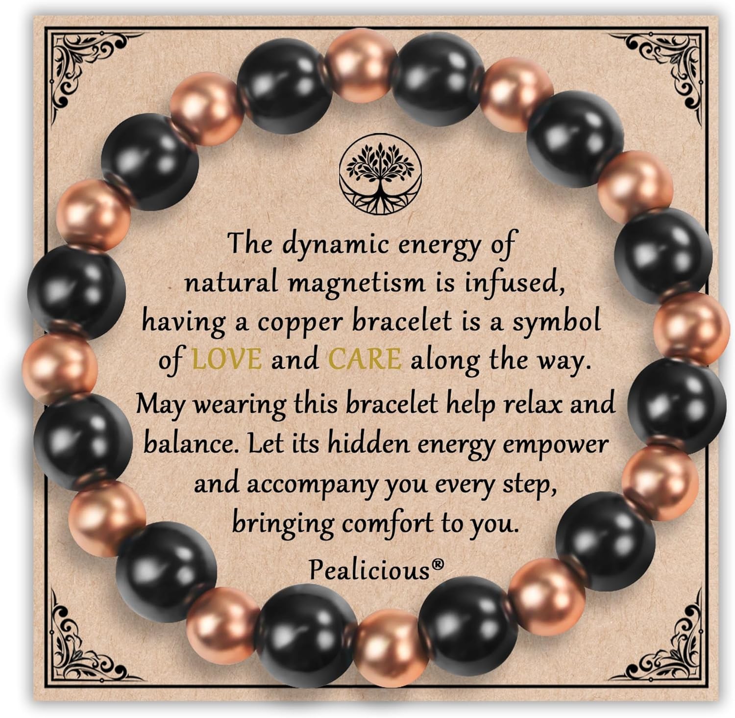 Men Women Bracelet Magnetic Therapy Arthritis Pain Relief Pure Solid Copper Bang gallery