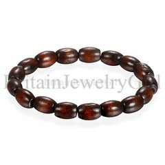 1PCS Wooden Beaded Bracelet Mala Meditation Bangle for Men and Women*8mm Beads
