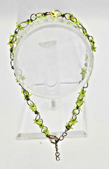 Green Star Charm Bracelet Fairycore Y2K Celestial Indie Dangle Jewelry