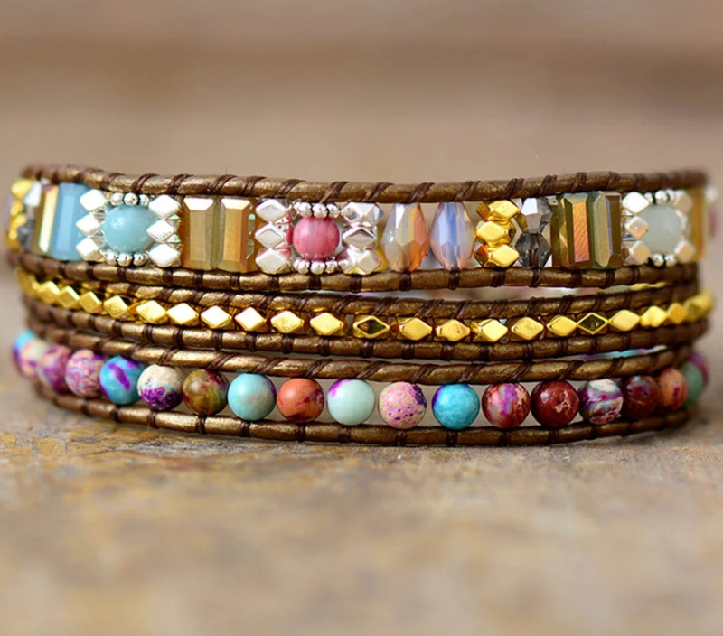 Imperial Heart Protection Wrap Bracelet Mother Daughter Gift For HER gallery